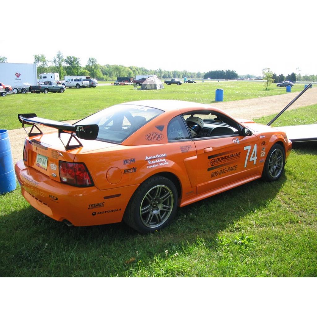 APR GTC-200 Carbon Fiber Adjustable Wing (1996-2004 Ford Mustang)