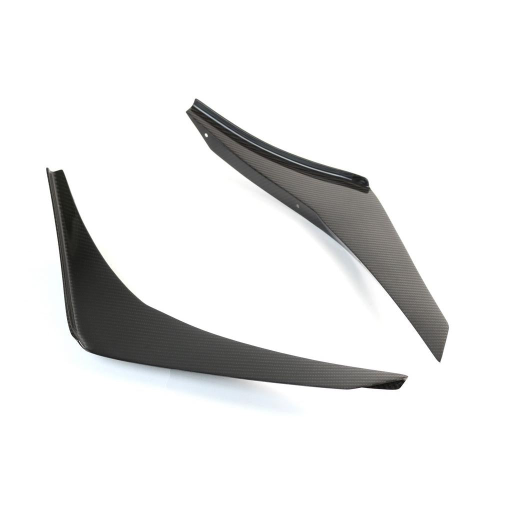 Canards de parachoques delantero de fibra de carbono APR (Ford Mustang Shelby GT350 2016-2020)