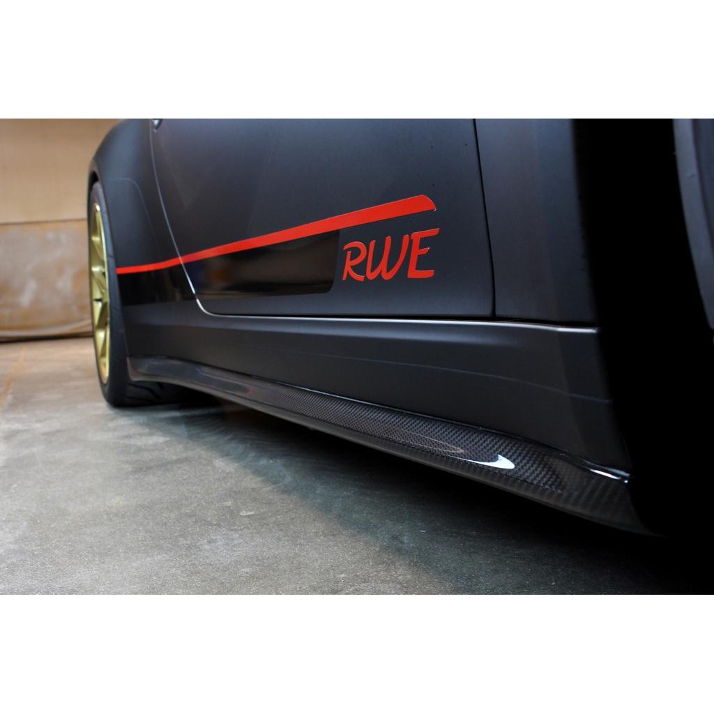 APR Carbon Fiber Side Rocker Extensions/ Side Skirt (2013-19 Porsche 991 GT3)