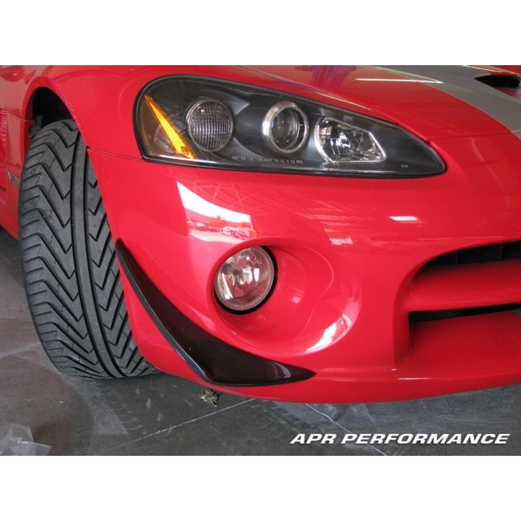 APR Carbon Fiber Front Bumper Canards (2003-2010 Dodge Viper SRT-10)