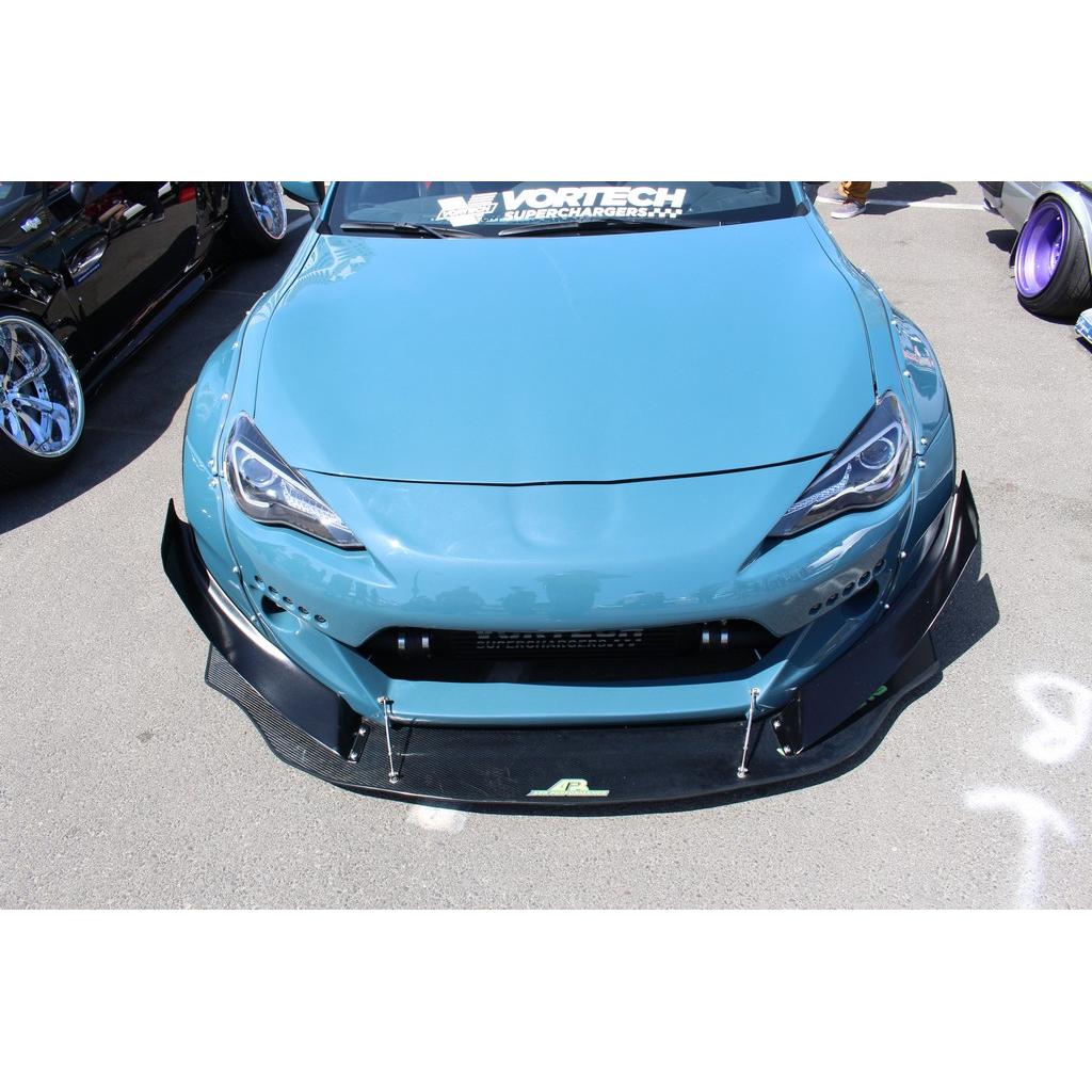 APR RB Version 2 Carbon Fiber Front Wind Splitter (2013-2016 Scion FR-S/ Subaru BRZ)