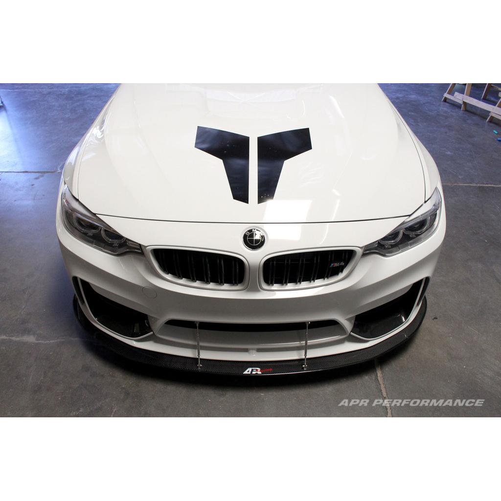 APR Carbon Fiber Front Wind Splitter (BMW F82 M4 / F80 M3 with M Performance Lip)