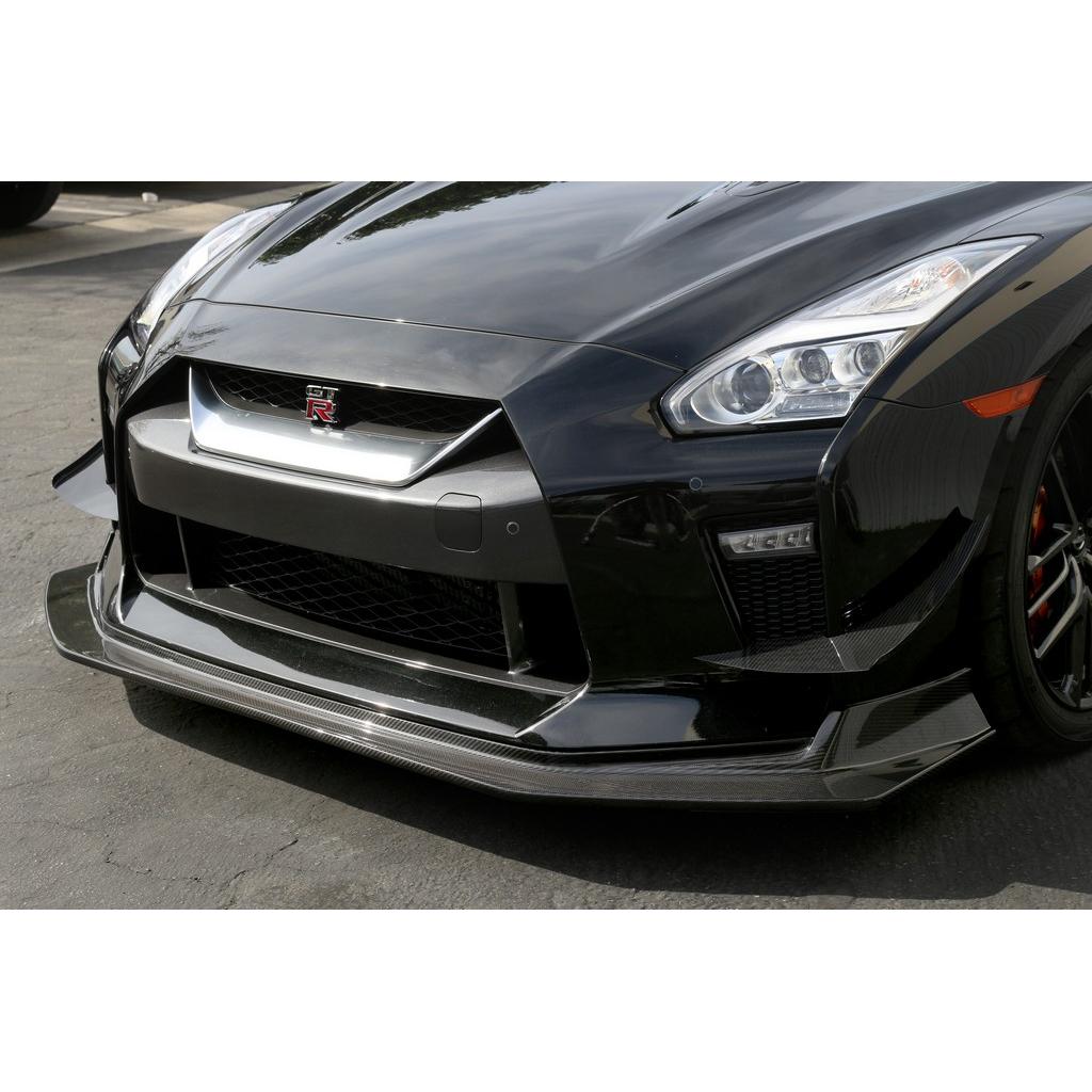 APR Carbon Fiber Front Bumper Canards (2017-2022 Nissan GTR R35)