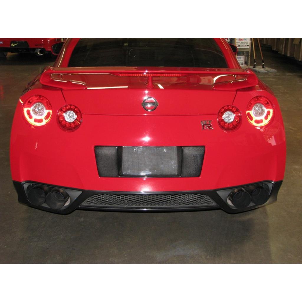 APR Carbon Fiber License Plate Backing (2008-2011 Nissan GTR R35)