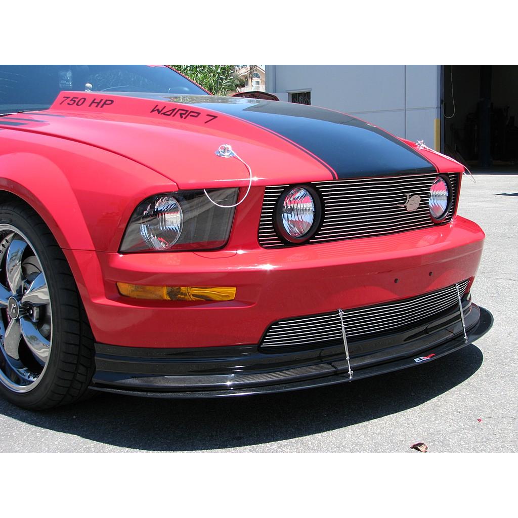 Divisor de viento delantero de fibra de carbono APR (Ford Mustang 2005-2009)