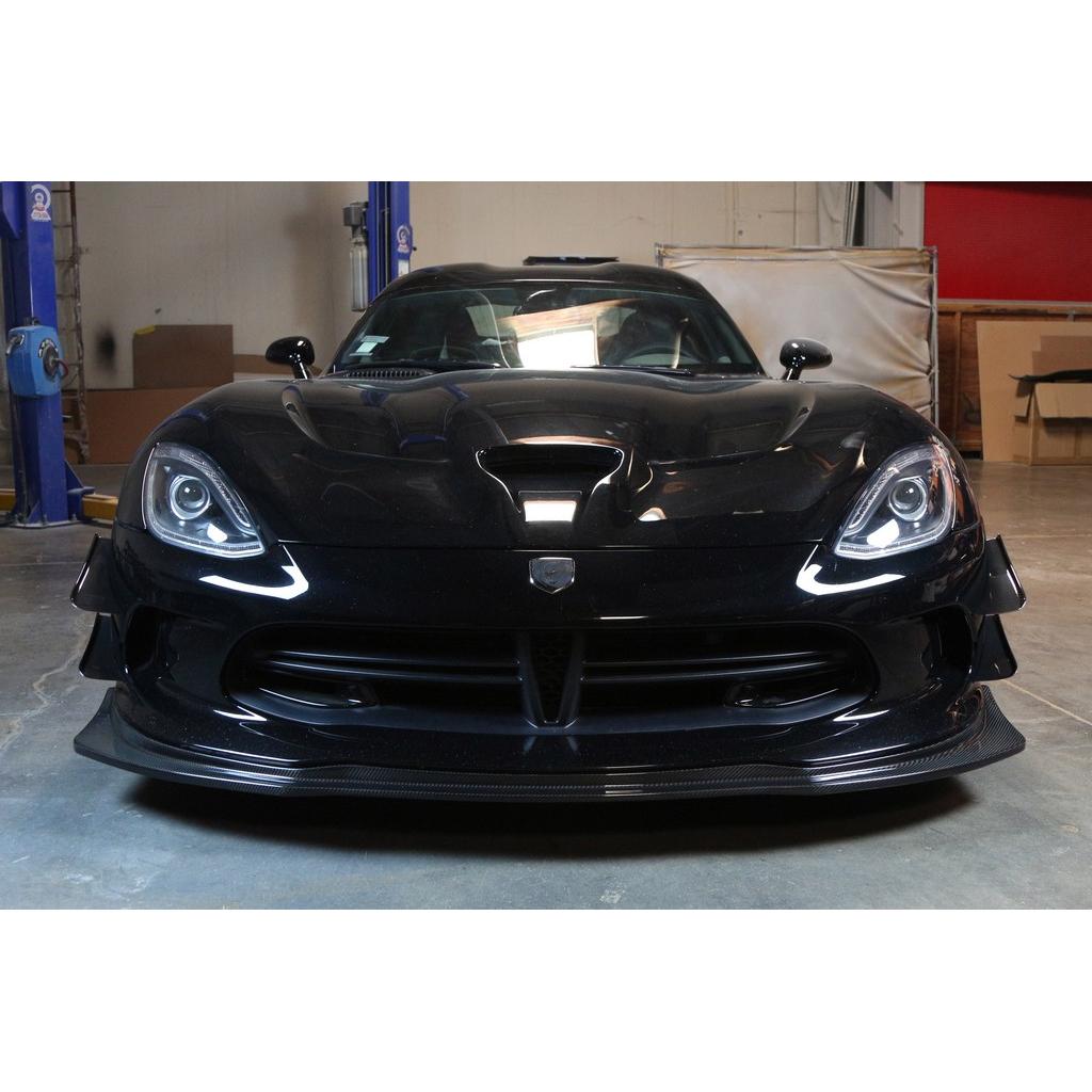 Deflector de aire delantero/borde de fibra de carbono APR (Dodge Viper Coupé 2013-2017)