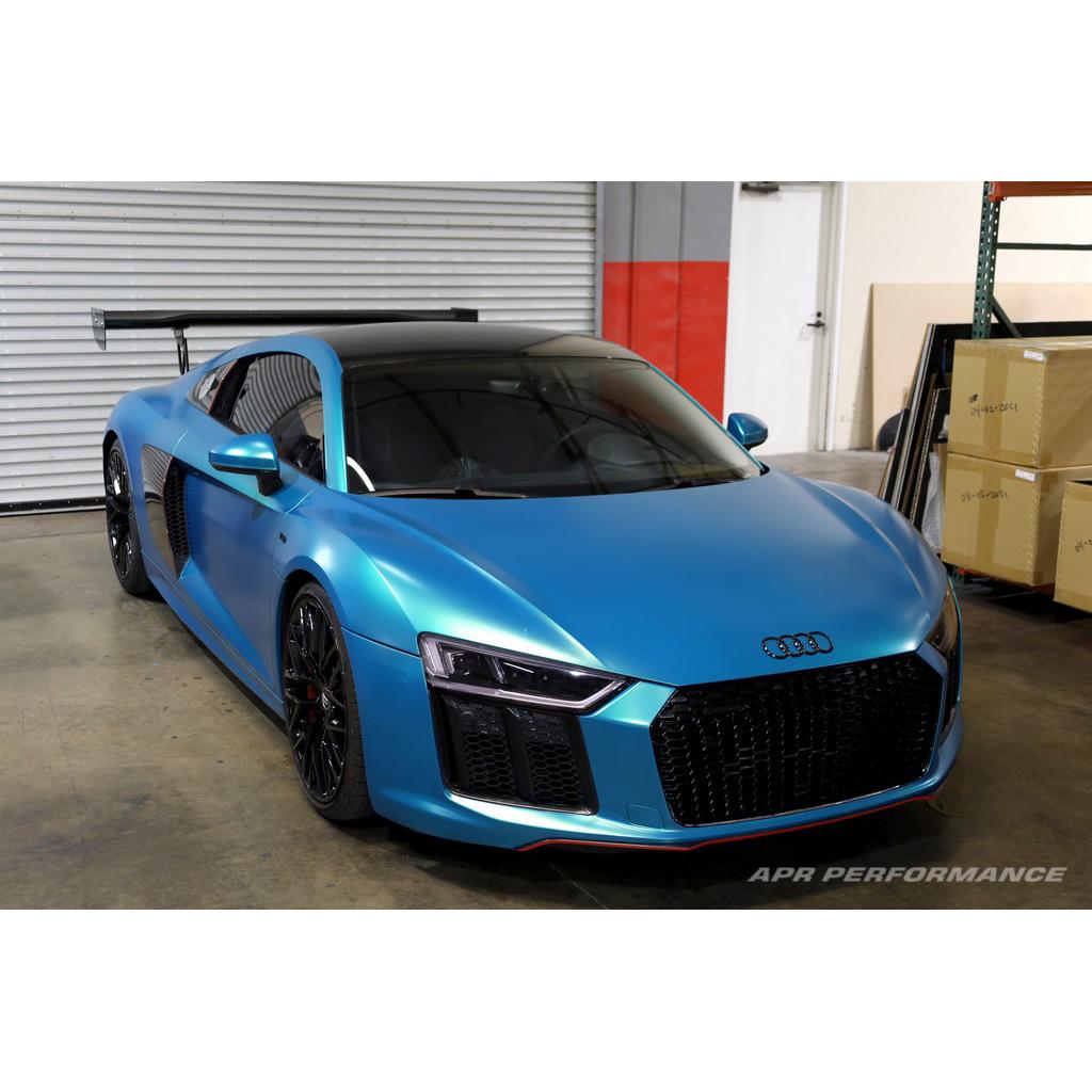 APR GTC-500 Carbon Fiber Adjustable Wing and Trunk Panel Replacement (2016-2022 Audi R8)