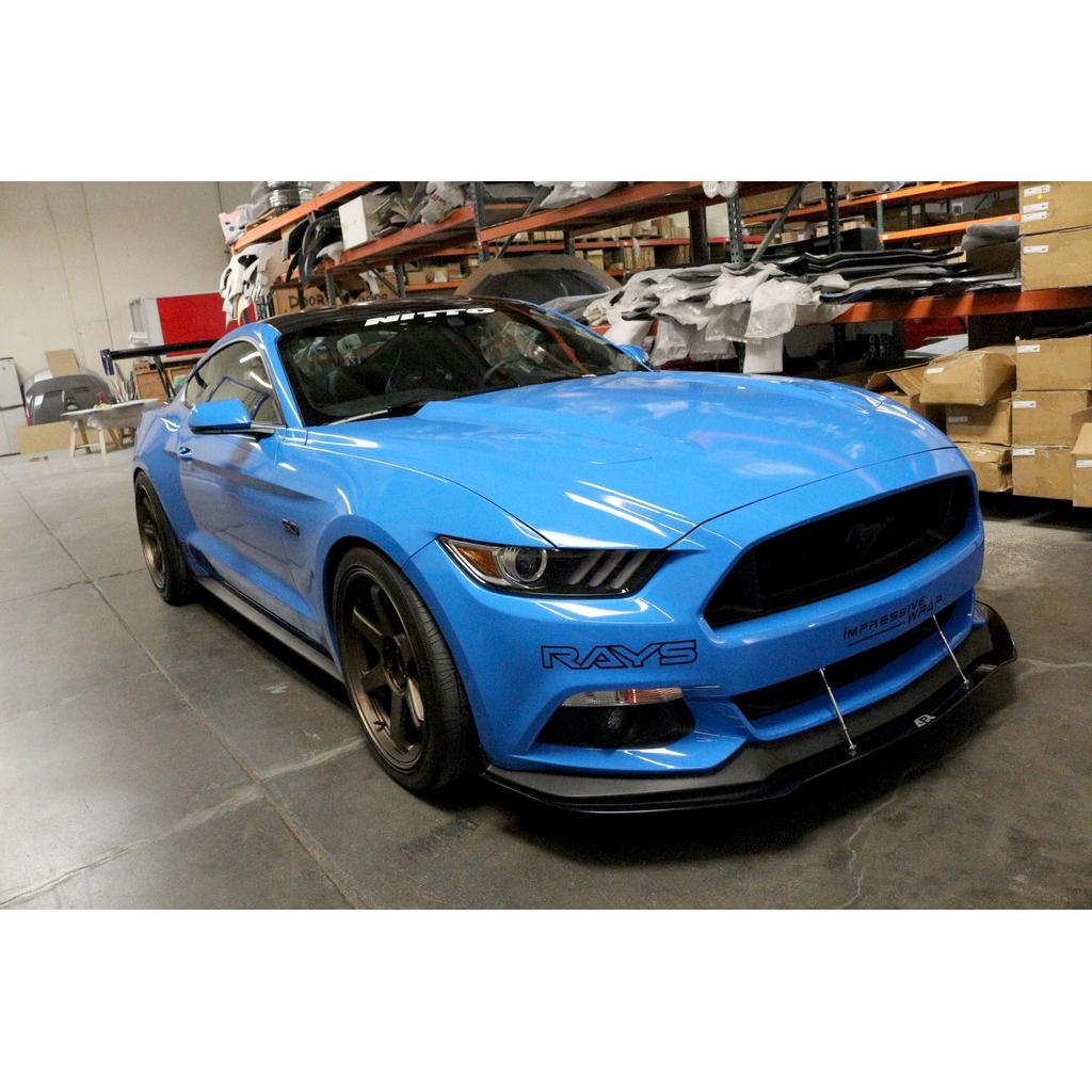 Divisor de viento delantero de fibra de carbono APR (Ford Mustang S550 2015-2017)
