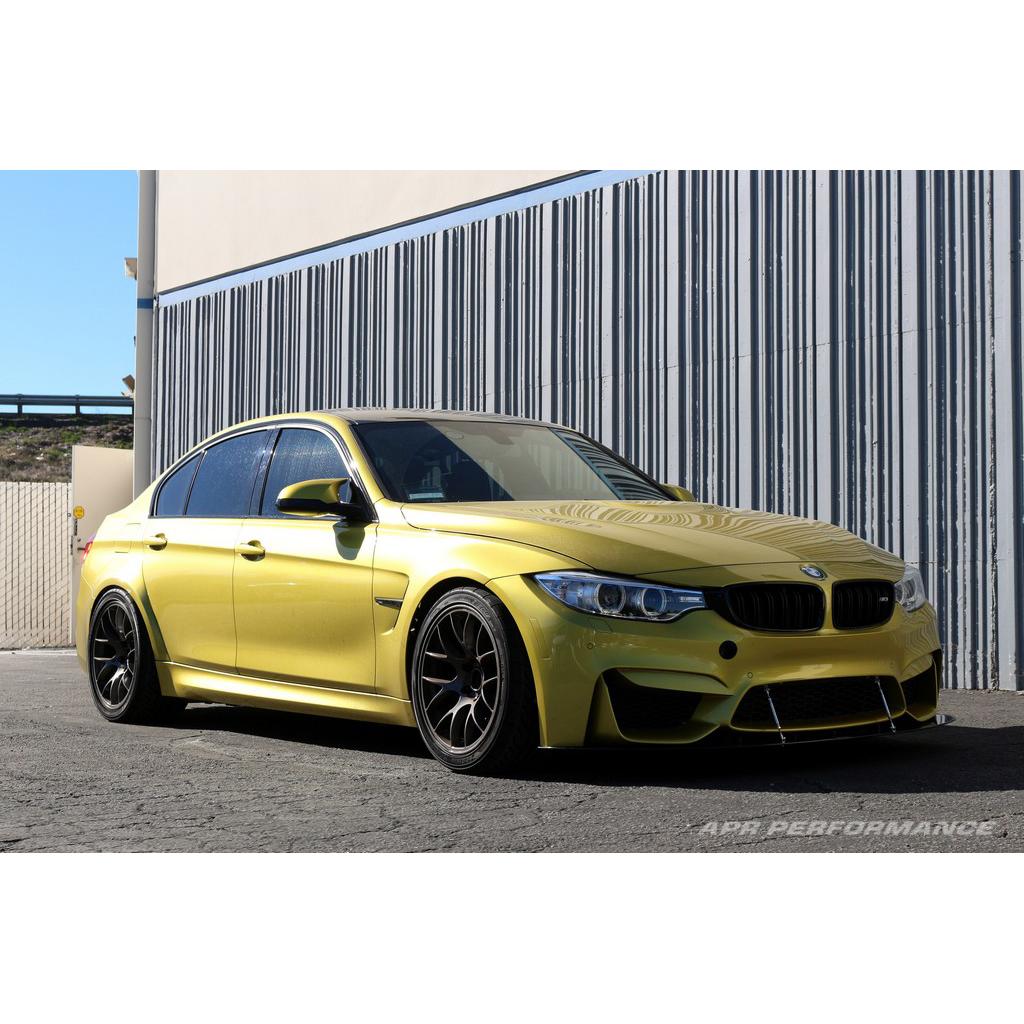 APR Carbon Fiber Front Wind Splitter (BMW F82 M4 / F80 M3 Stock Bumper)