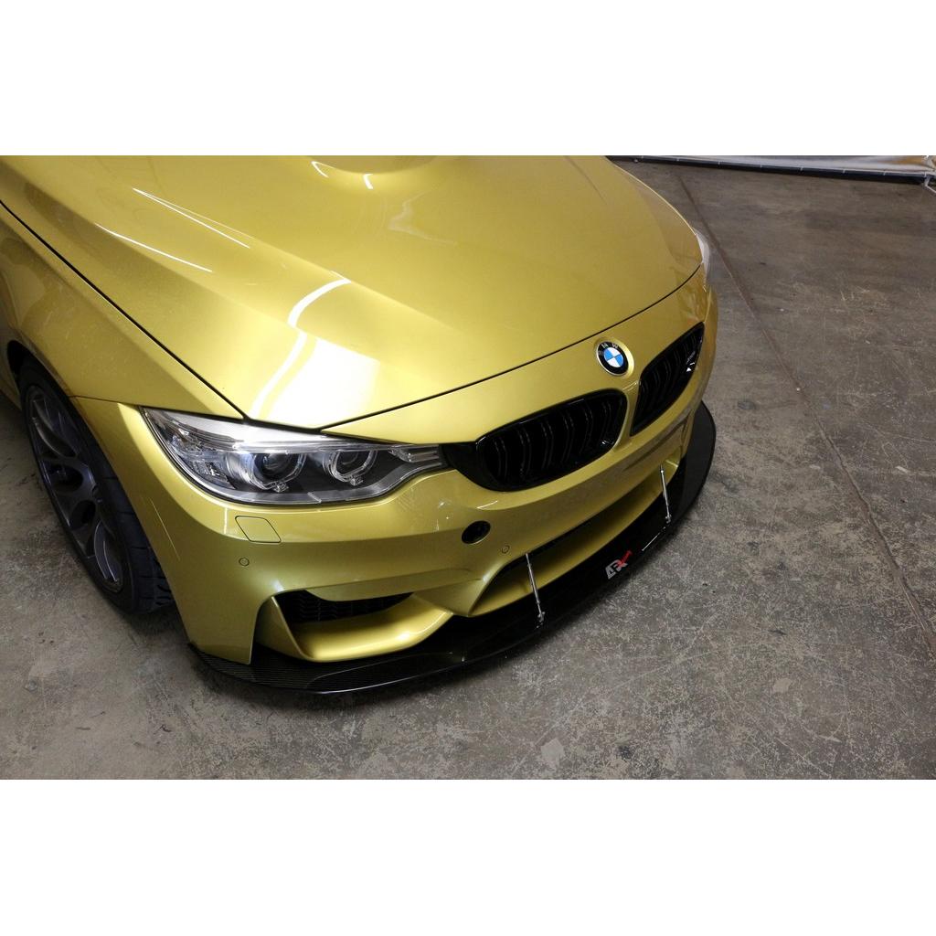 APR Carbon Fiber Front Wind Splitter (BMW F82 M4 / F80 M3 Stock Bumper)