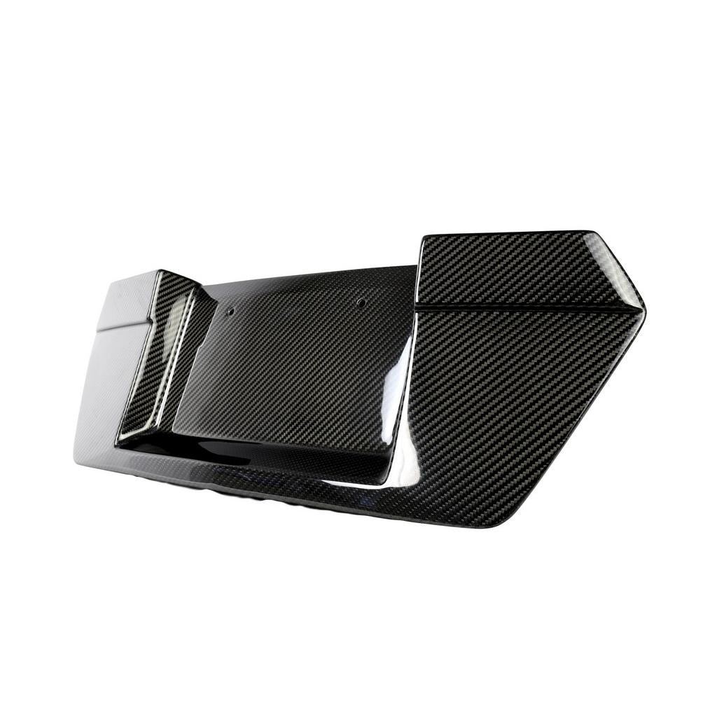 APR Carbon Fiber License Plate Backing (2020+ Chevrolet Corvette C8)