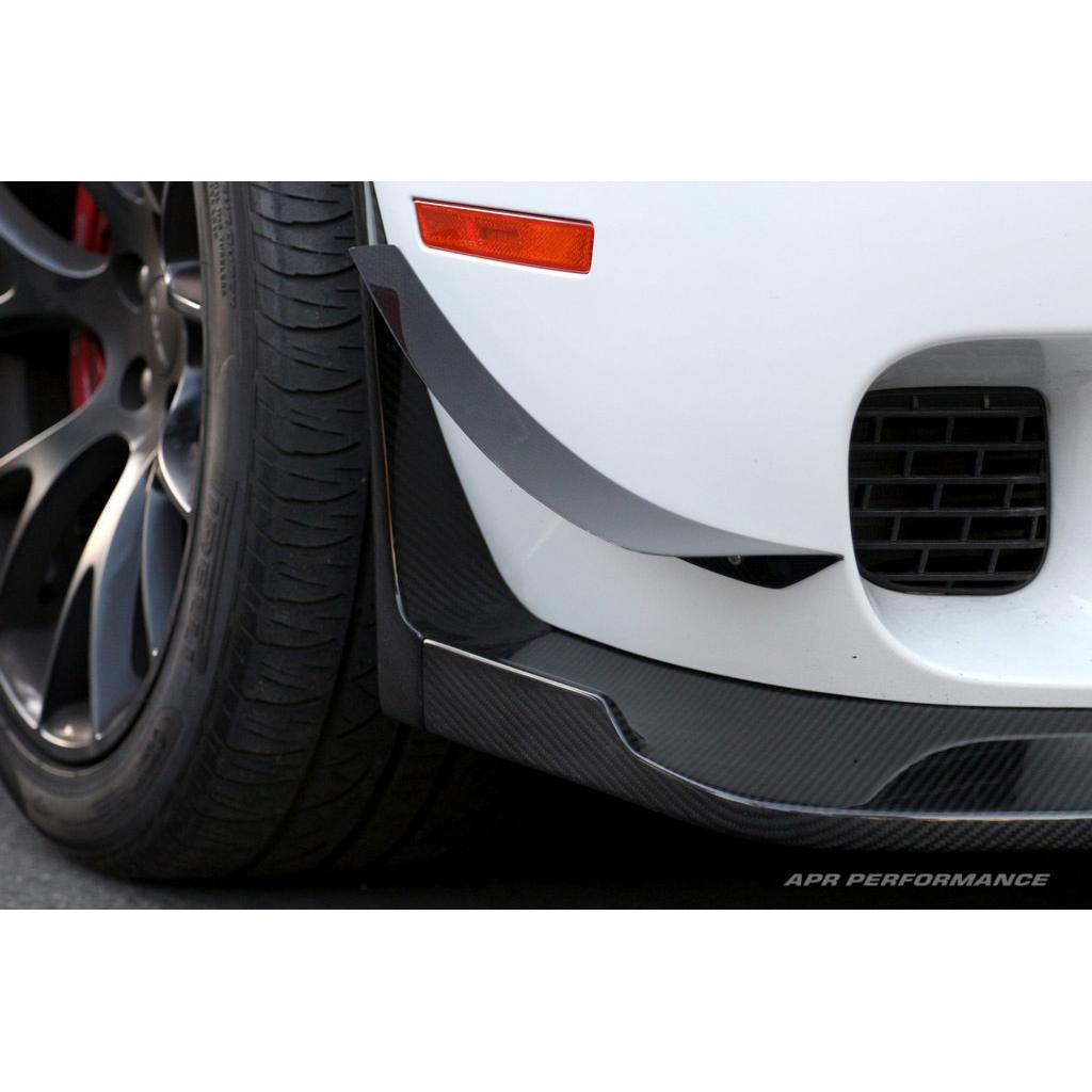 APR Carbon Fiber Front Bumper Canards (2015-2023 Dodge Challenger Hellcat)