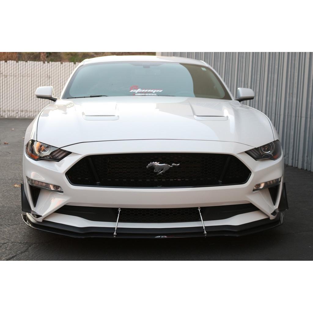 APR Carbon Fiber Front Wind Splitter (2018-2023 Ford Mustang S550)