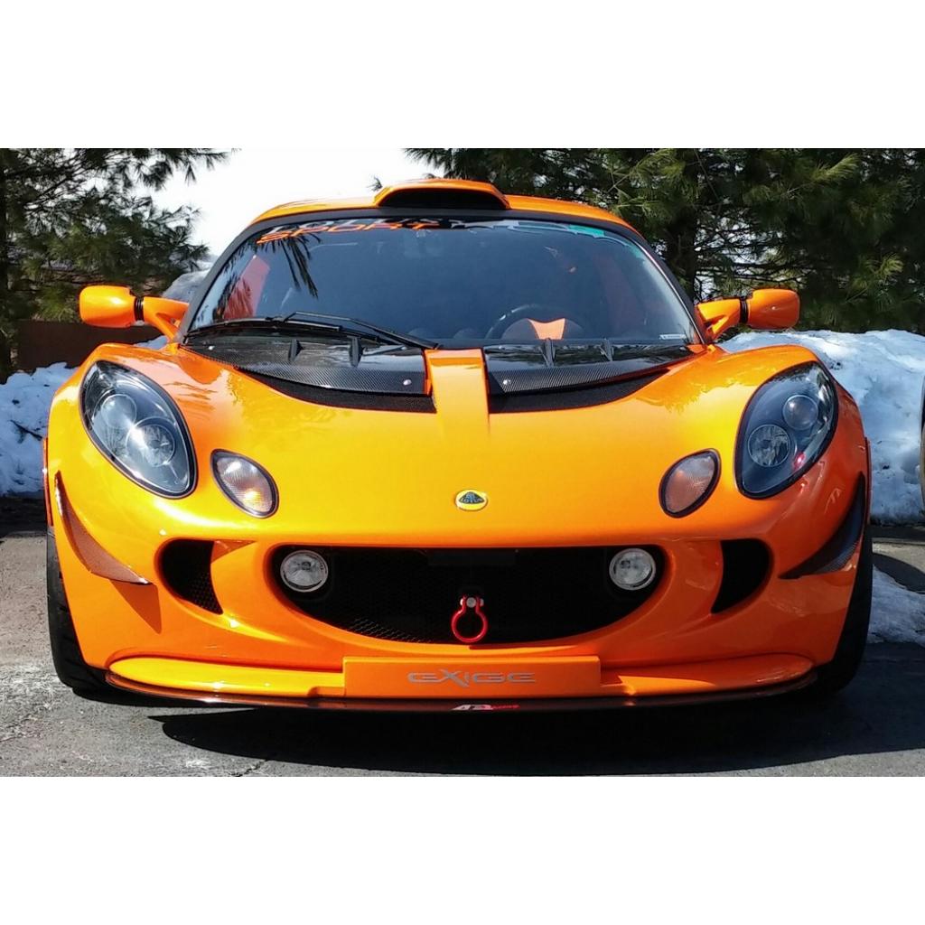 APR Carbon Fiber Front Wind Splitter (2005-2012 Lotus Exige with Factory Lip)