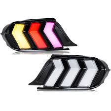 NTXGlow S650 Style RGB Tail Lights | 2015-2023 Ford Mustang
