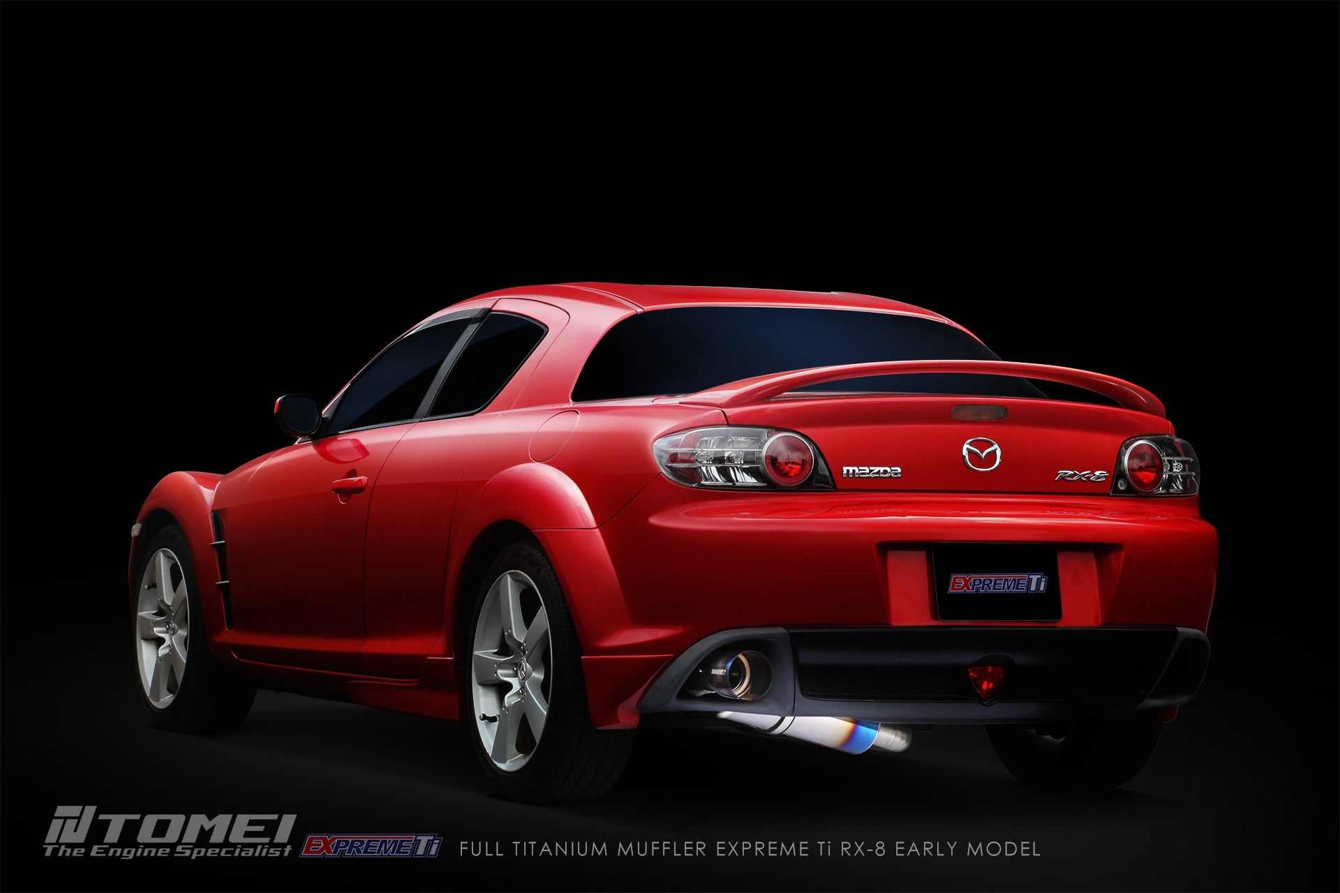 Tomei Titanium Cat-Back Exhaust System (Mazda RX-8) (TB6090-MZ07A)