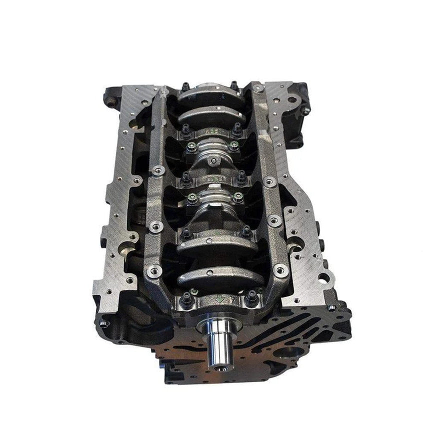 4G63 engine block on a white background