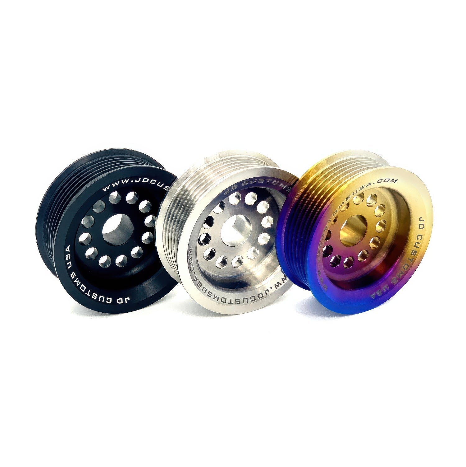 JDC 10% Under - Driven Alternator Pulley (Evo 4 - 9) - JD Customs U.S.A