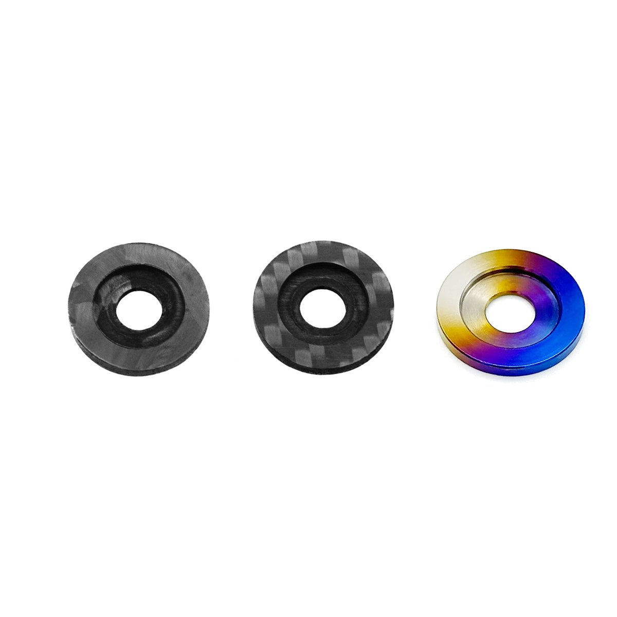 JDC Titanium & Carbon Fiber Flush-Fit Washers - 1