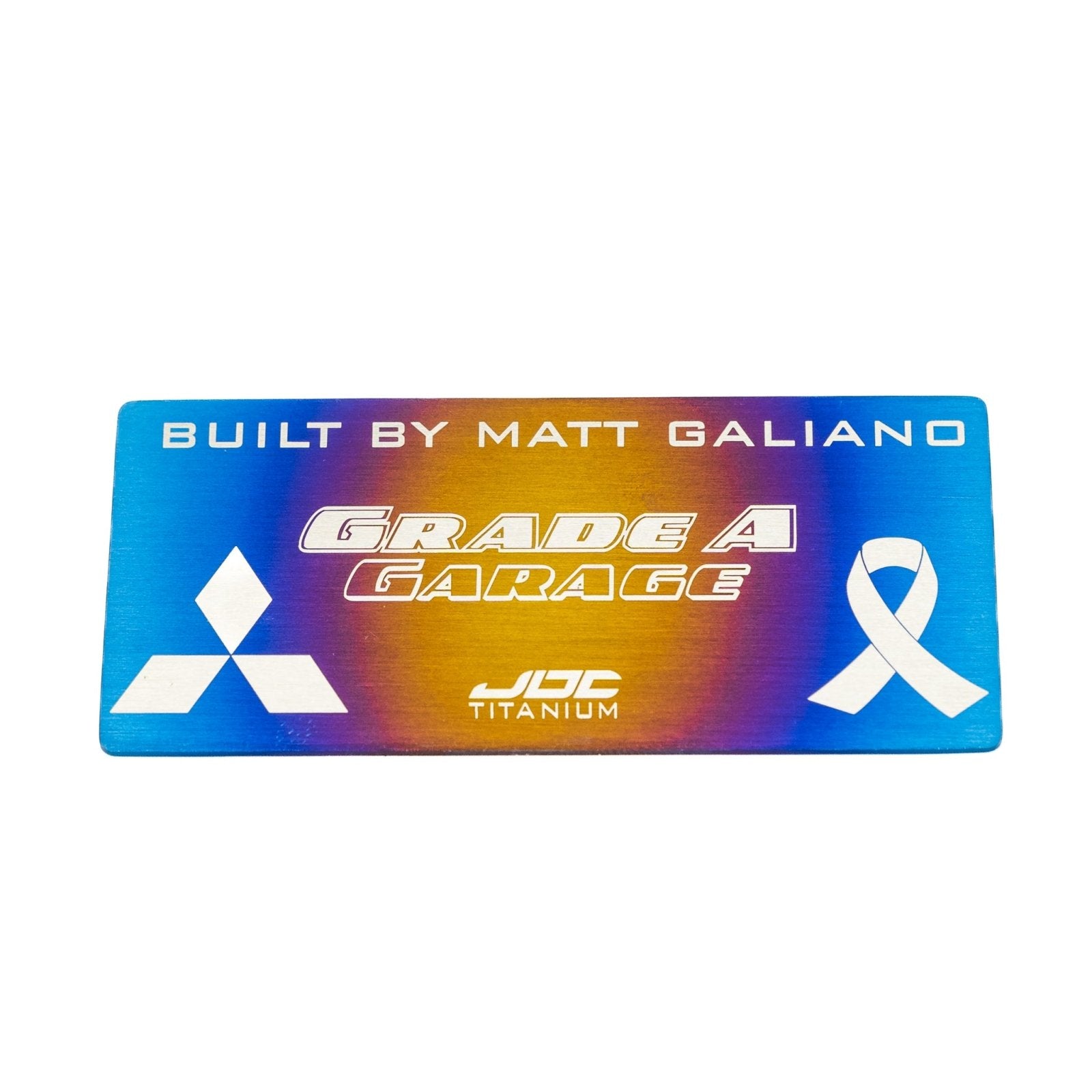 JDC Titanium Custom Badges