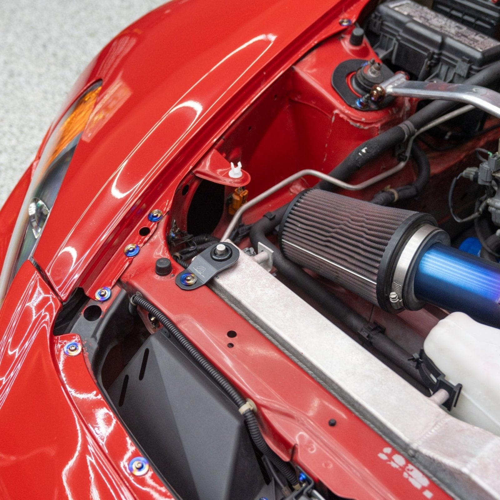 JDC Titanium Engine Bay Hardware Replacement Kit (Honda S2000) - JD Customs U.S.A