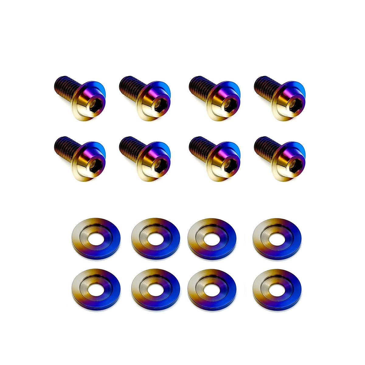 JDC Titanium Fender Hardware Kit (NA Miata) - JD Customs U.S.A