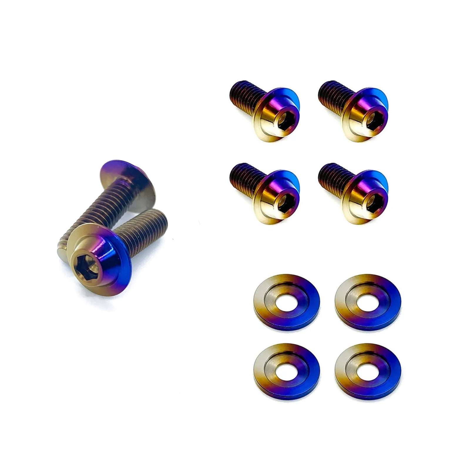 JDC Titanium Front Frame Hardware (2022 - 2026 Honda Civic Si) - JD Customs U.S.A