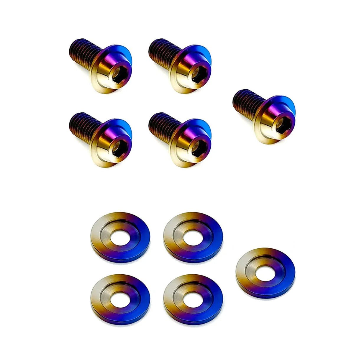 JDC Titanium Heat Shield Hardware (2023+ FL5 Civic Type R) - JD Customs U.S.A