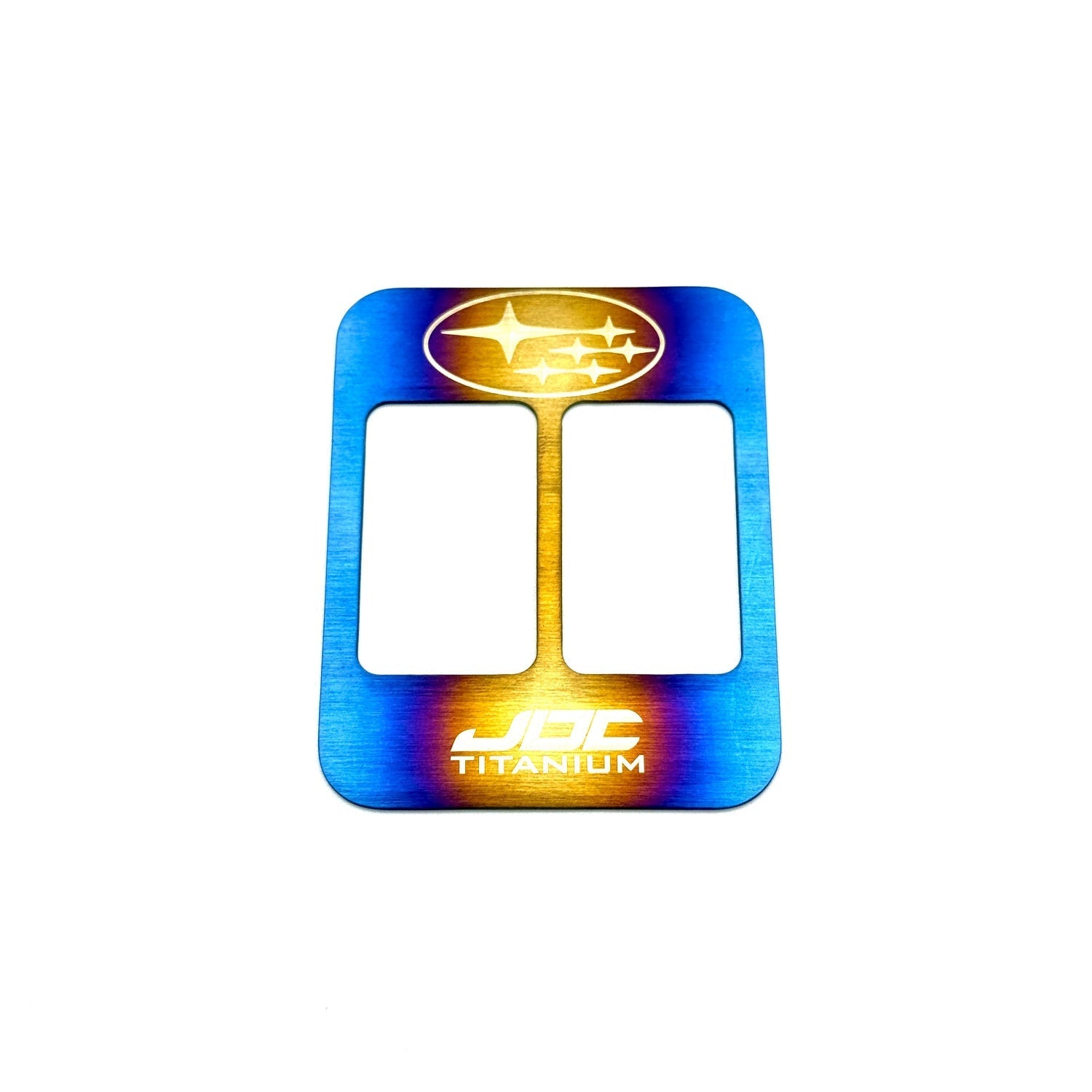 JDC Titanium Heated Seat Control Bezel (13 - 21 FRS/BRZ/86) - JD Customs U.S.A