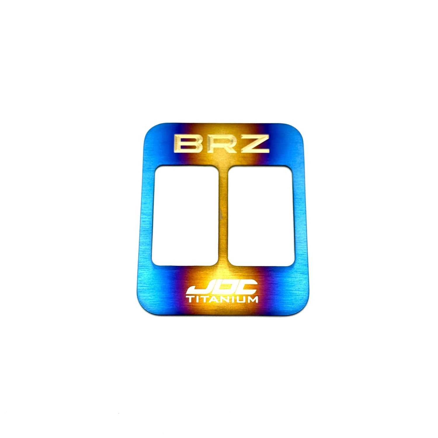 JDC Titanium Heated Seat Control Bezel (13 - 21 FRS/BRZ/86) - JD Customs U.S.A