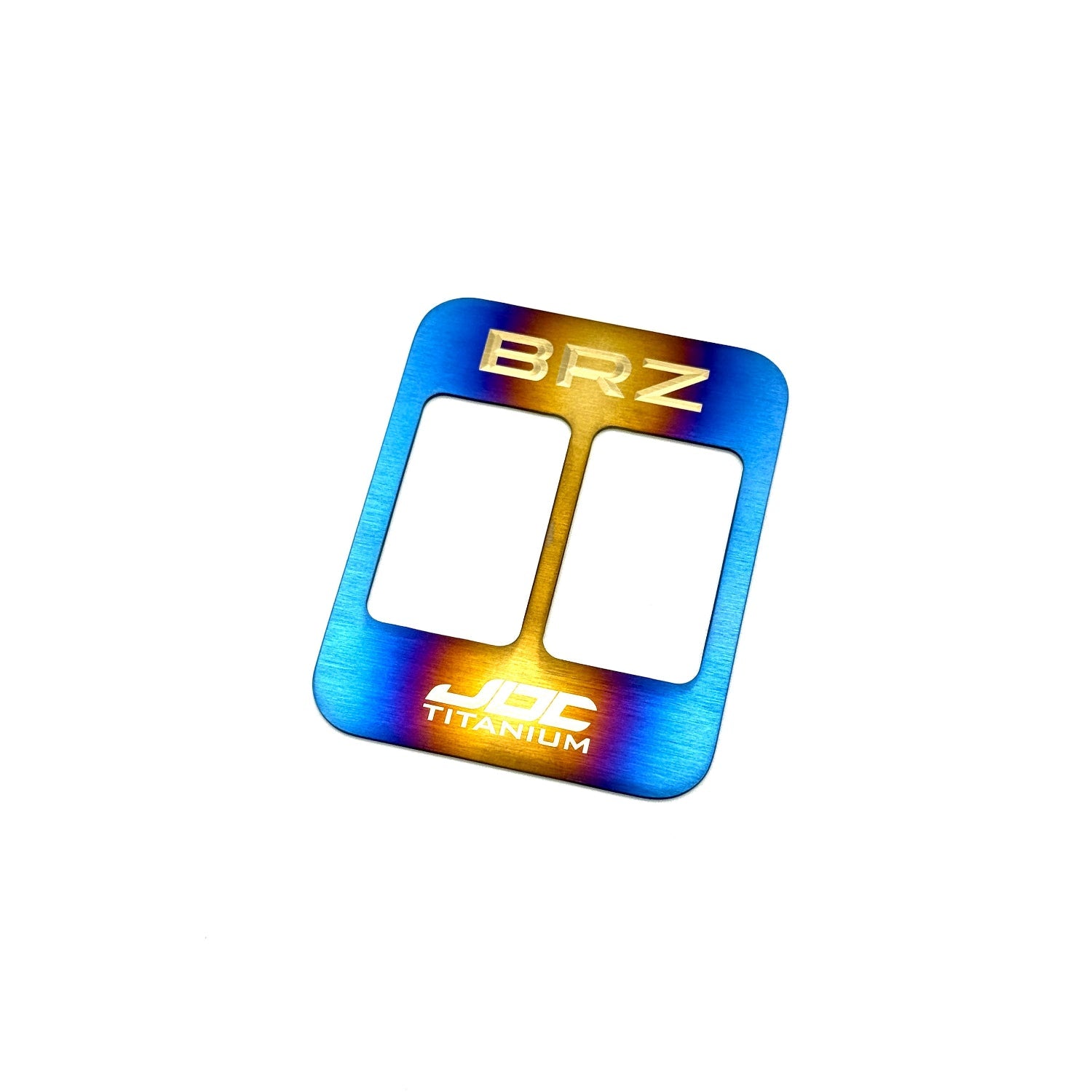 JDC Titanium Heated Seat Control Bezel (13 - 21 FRS/BRZ/86) - JD Customs U.S.A