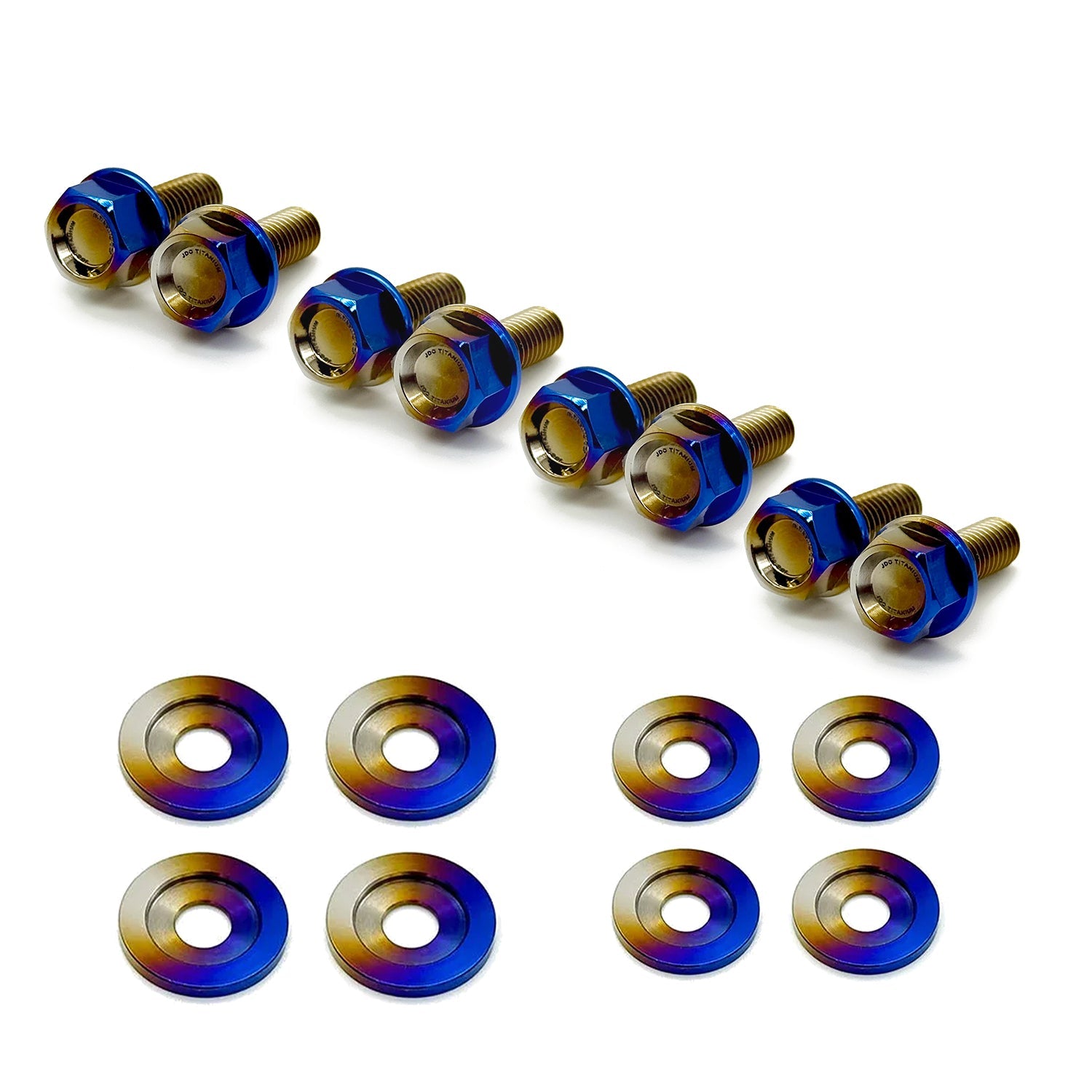 JDC Titanium Hood Latch Hardware Kit (BMW G80/G81/G82/G83 M3/M4) - 1