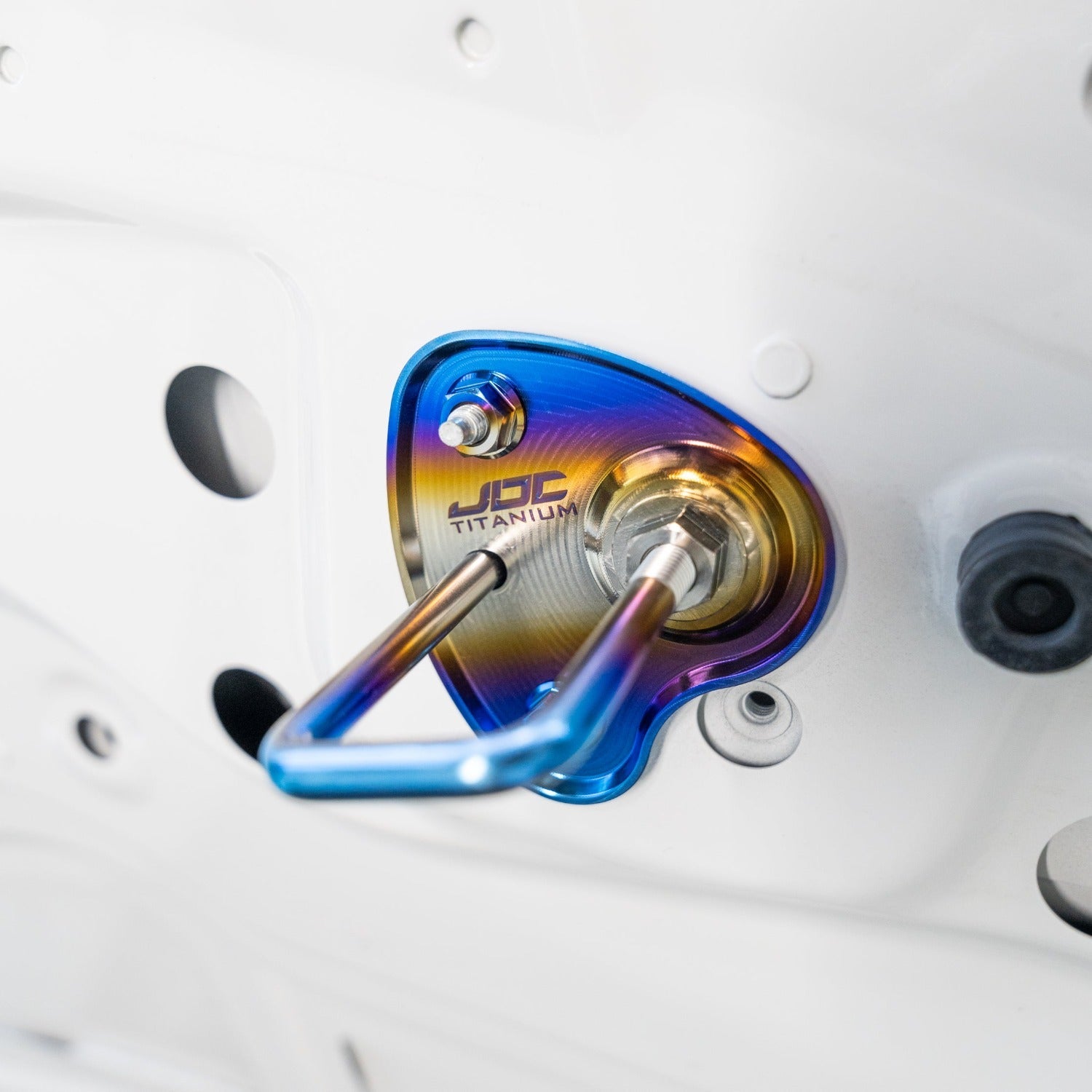 JDC Titanium Hood Latch Set | A90 Toyota Supra - 5