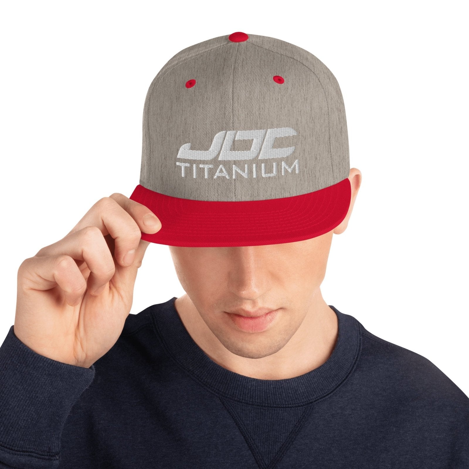 JDC Titanium Snapback Hat - JDC Merch