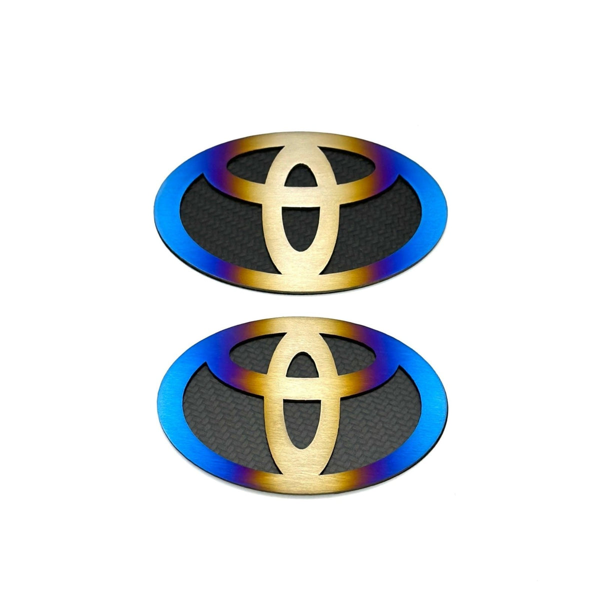 JDC チタン "トヨタ" Badge (A90 スープラ/GR86/Universal) - JD Customs U.S.A