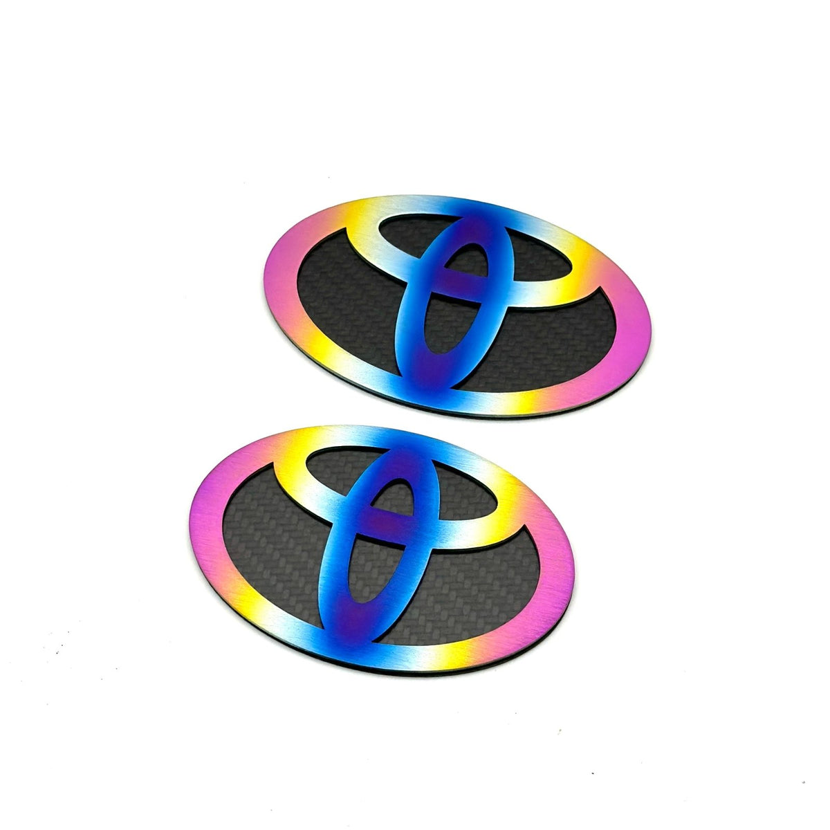 JDC チタン "トヨタ" Badge (A90 スープラ/GR86/Universal) - JD Customs U.S.A