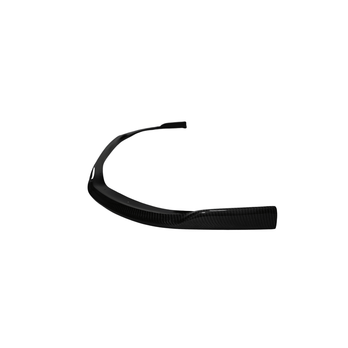 JDMuscle 11-14 WRX/STI CS2 estilo labio delantero de fibra de carbono