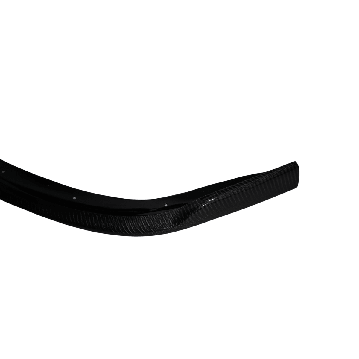 JDMuscle 11-14 WRX/STI CS2 estilo labio delantero de fibra de carbono
