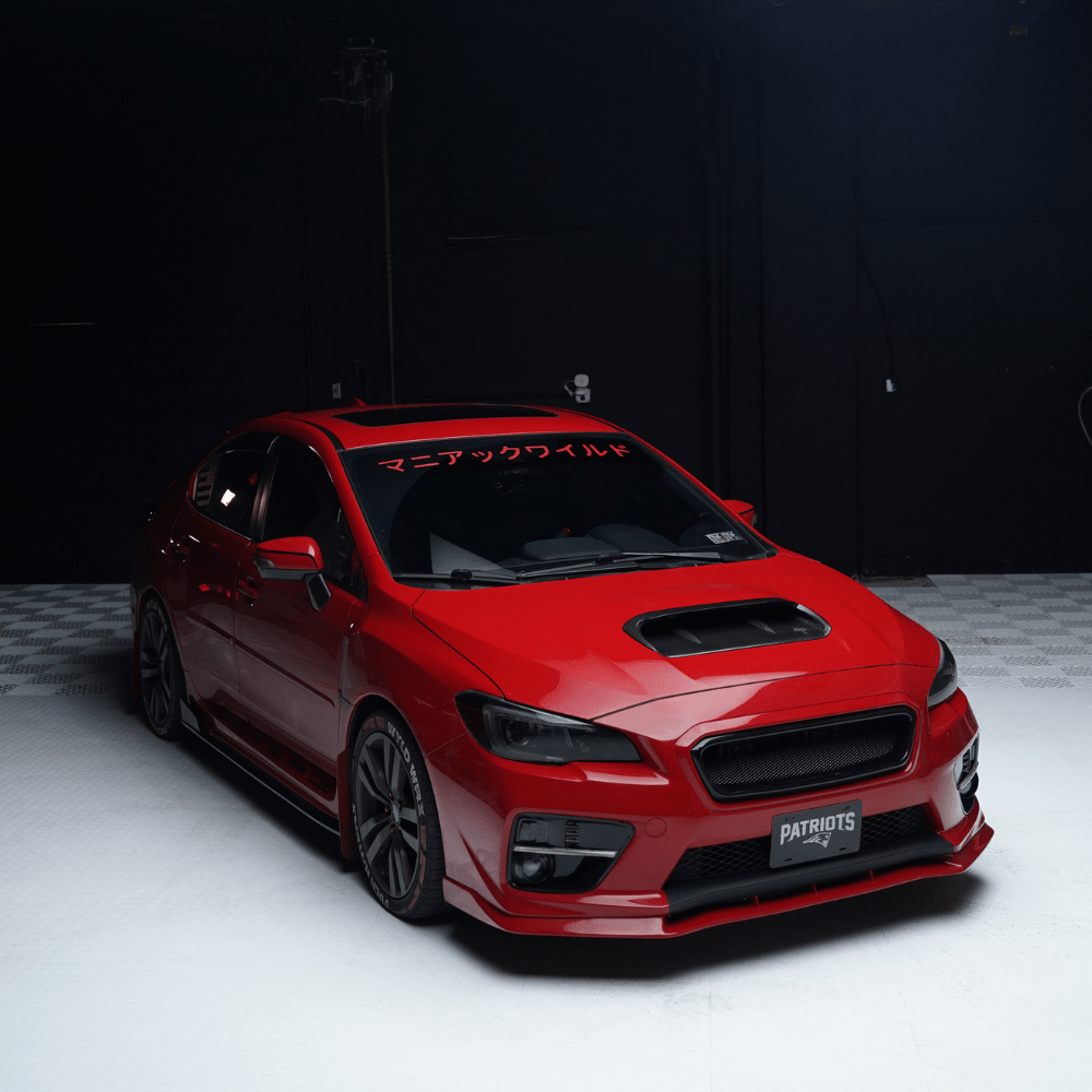Toma de aire de fibra de carbono JDMuscle V1 (Subaru WRX/STI 2015-2021)