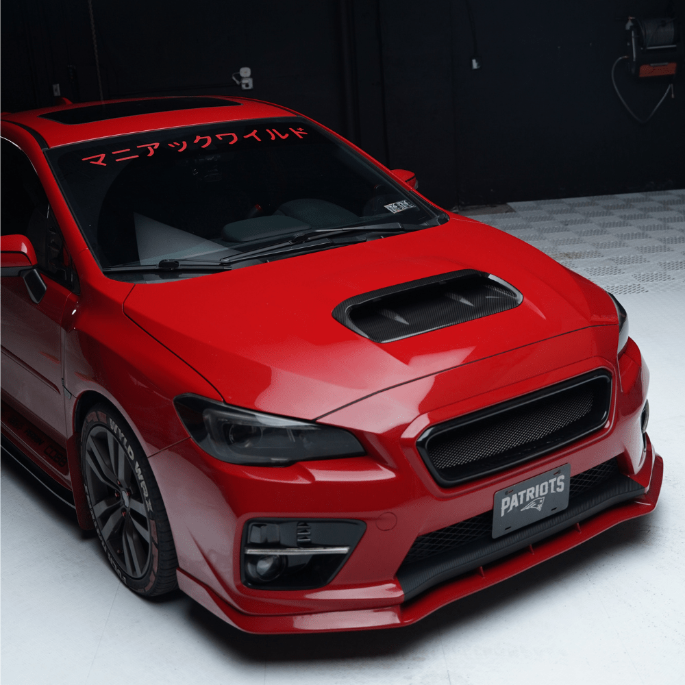 Toma de aire de fibra de carbono JDMuscle V1 (Subaru WRX/STI 2015-2021)