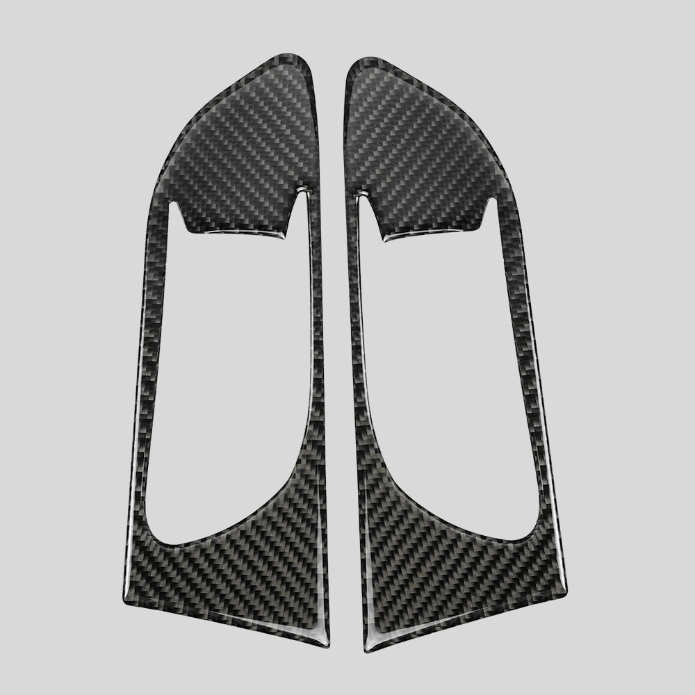 JDMuscle 15-21 WRX/STI P&S Series Carbon Fiber Driver Rear Door Pull Trim