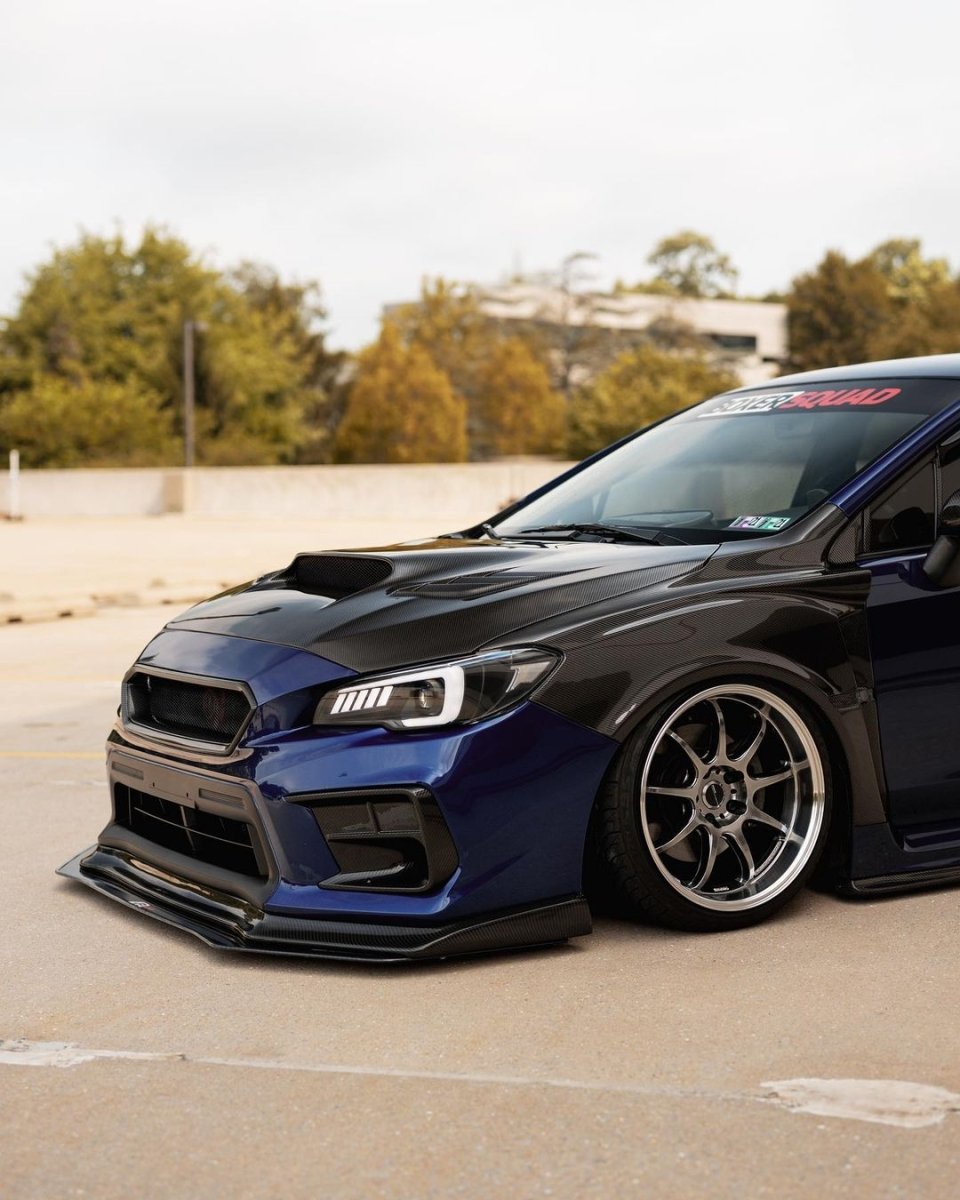 JDMuscle VS Style Carbon Fiber/FRP Fenders (15-21 Subaru WRX/STI)