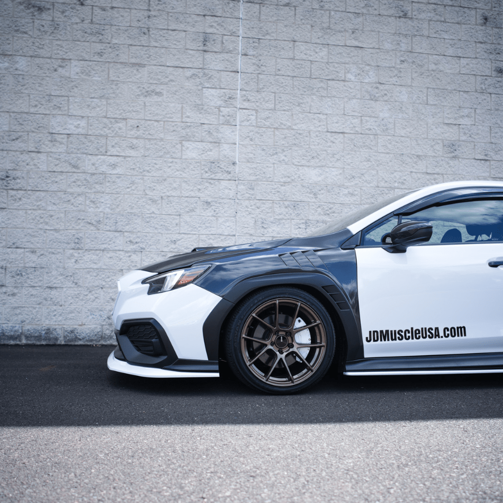 JDMuscle 3-Piece Front Lip V1 (2022-2025 Subaru WRX)