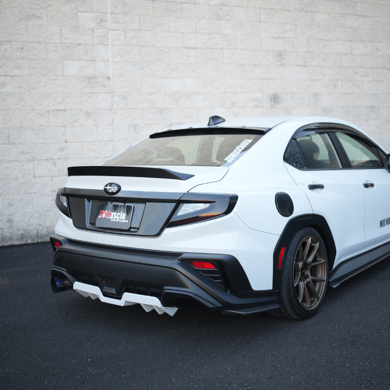 JDMuscle Pico de pato de fibra de carbono V3 (Subaru WRX 2022-2025)