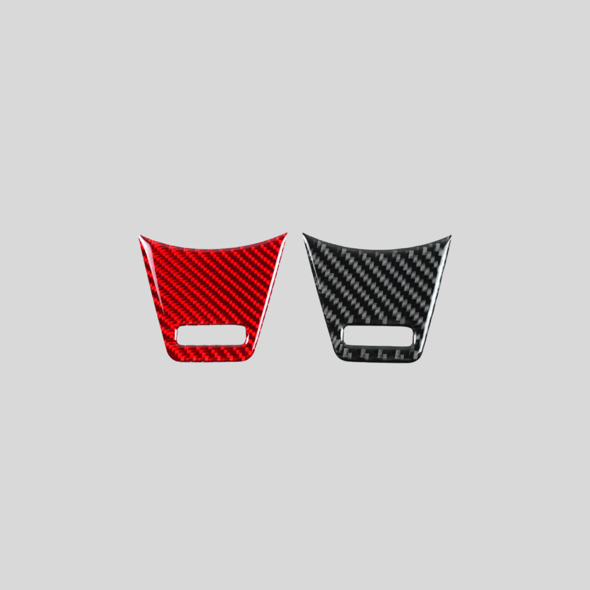 JDMuscle Carbon Fiber Steering Wheel Lower Trim Cover (2022-2025 Subaru WRX)
