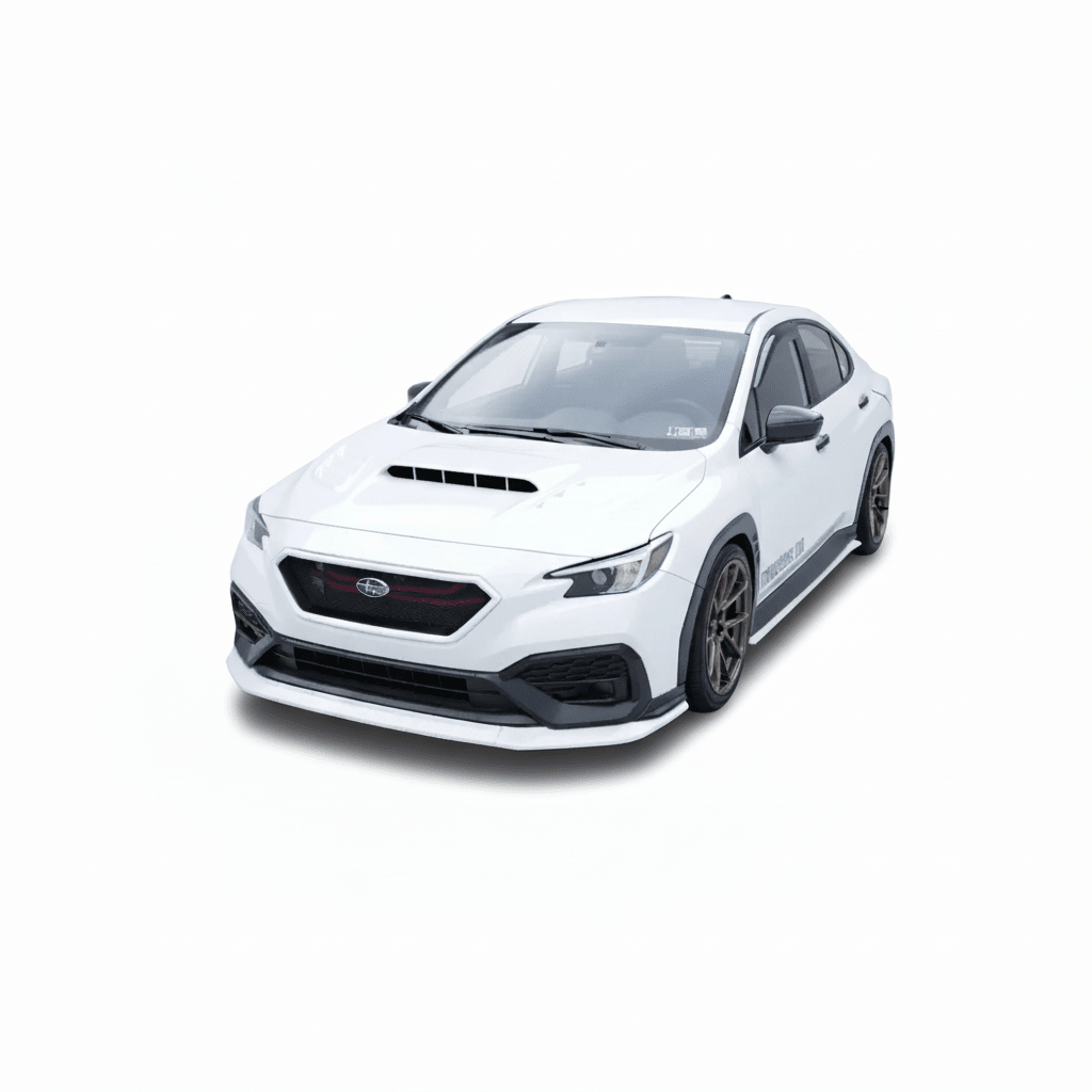 JDMuscle 3-Piece Front Lip V1 (2022-2025 Subaru WRX)