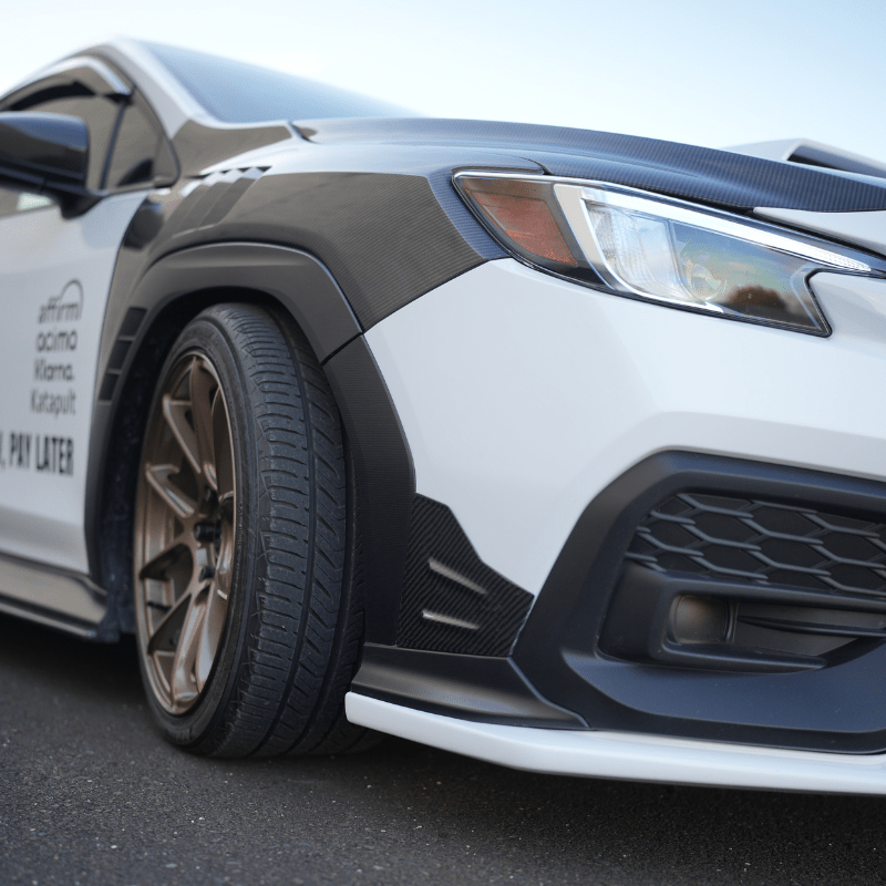 JDMuscle V3 Carbon Fiber Canards (2022-2025 Subaru WRX)