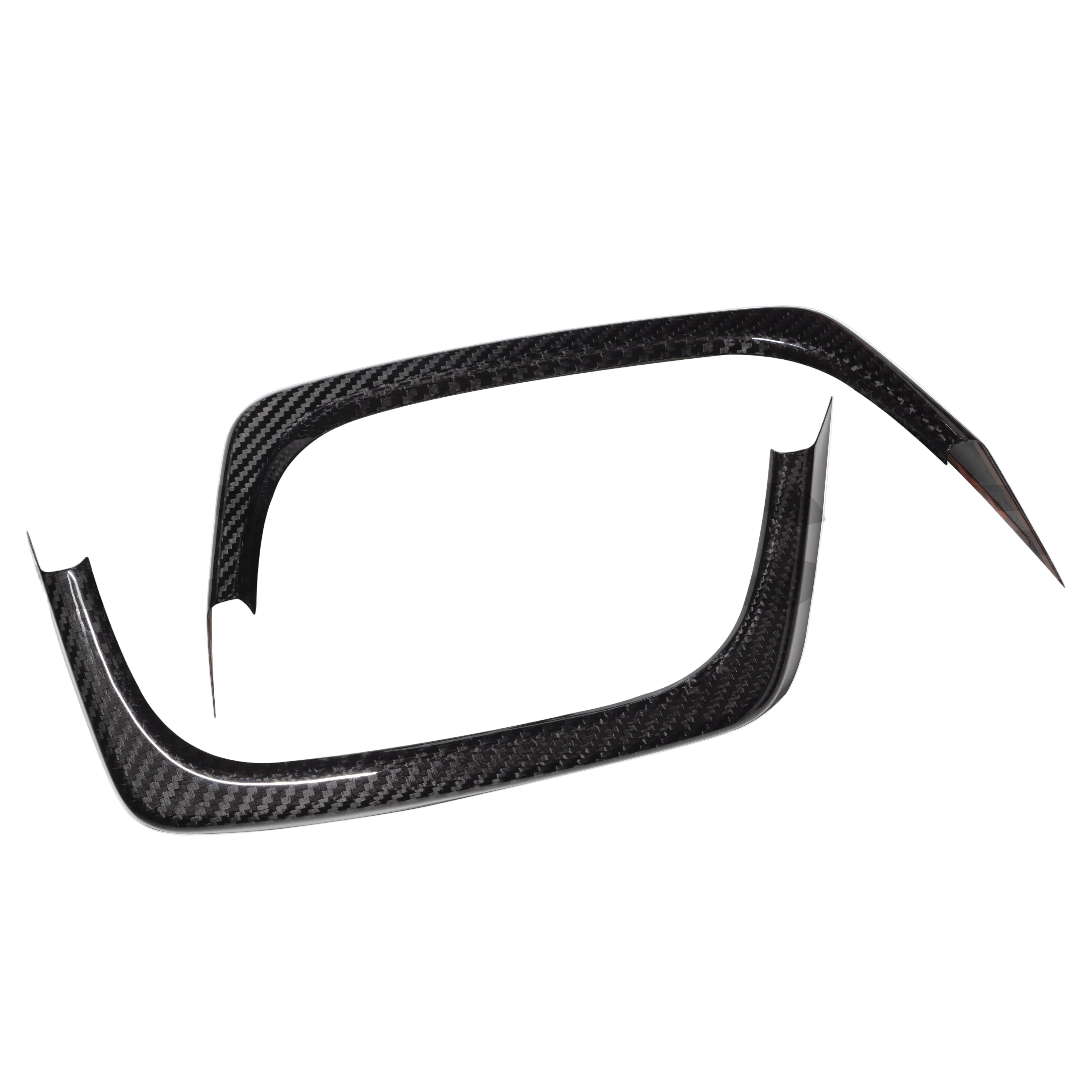Embellecedores de escape de fibra de carbono JDMuscle WRX/STI Tanso 15-21