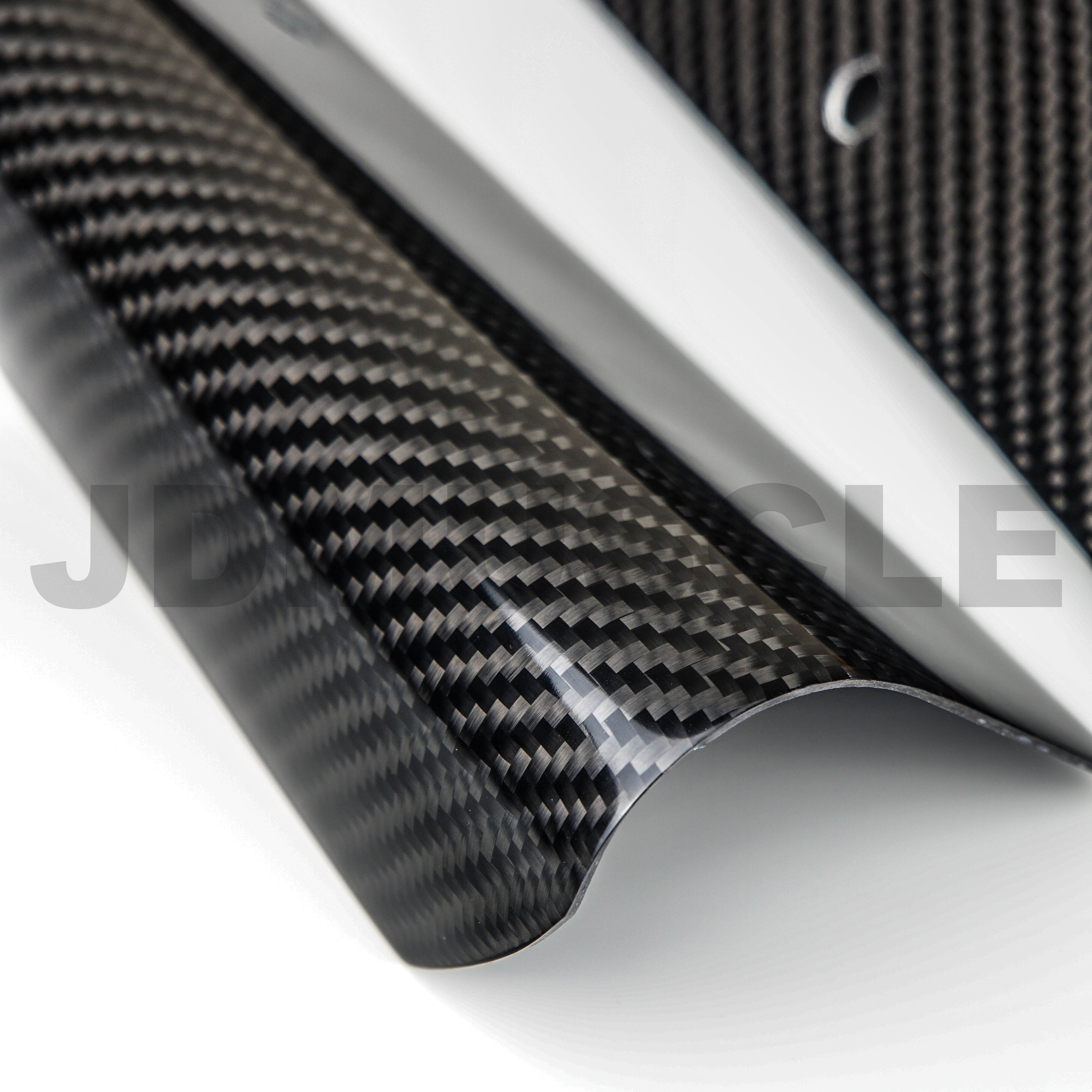 Faldones traseros de fibra de carbono estilo VR para WRX/STI 15-21 de JDMuscle