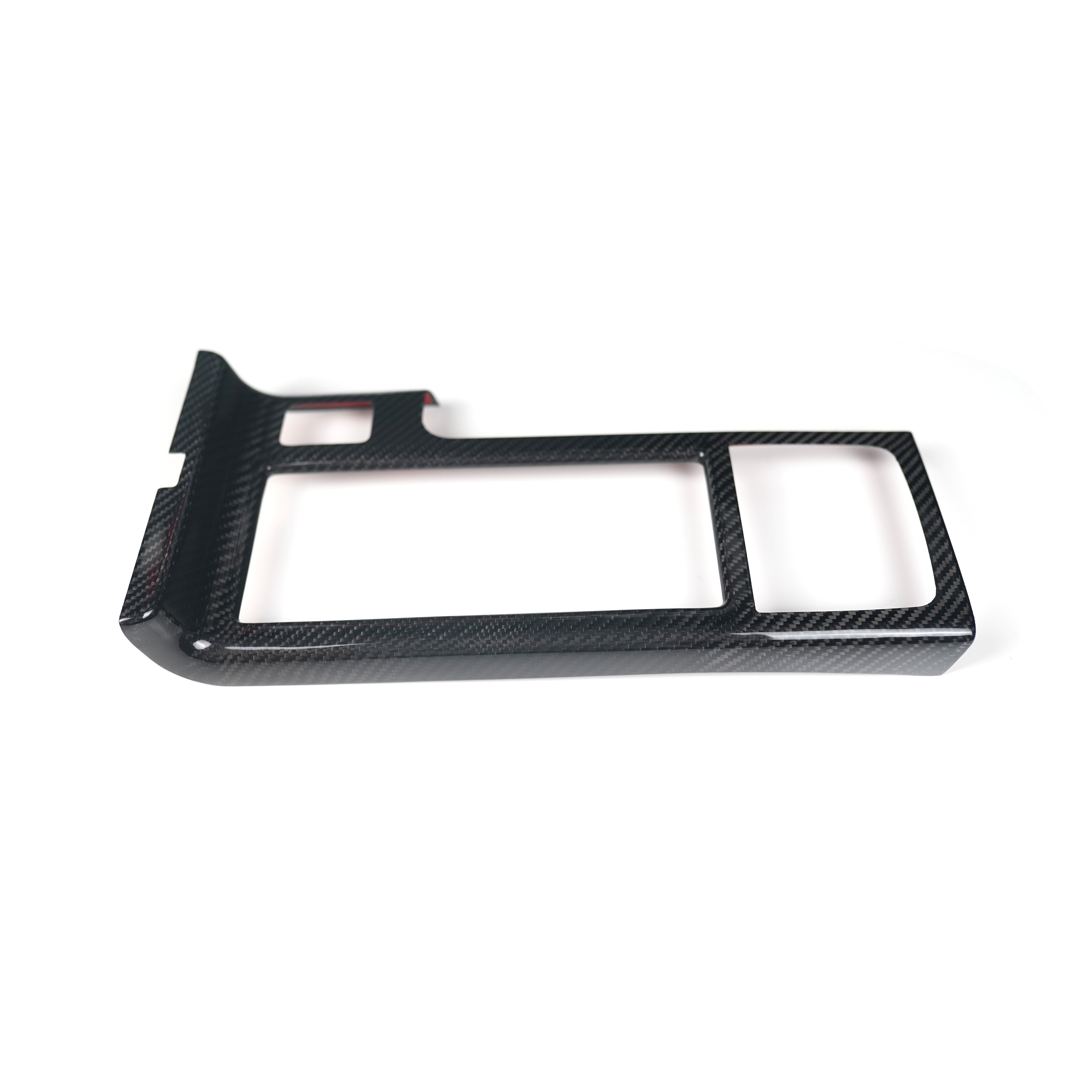Cubierta para portavasos de fibra de carbono seca Tanso de JDMuscle (Subaru STI 15-21)